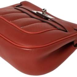 Pre Owned Hermes Brique Swift Leather Berline 21 Bag