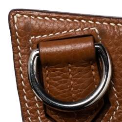 Pre Owned Hermes Gold Togo Leather Palladium Hardware Jypsiere 34 Bag