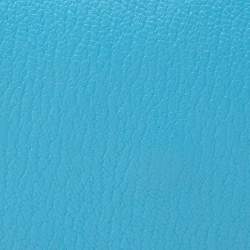 Pre Owned Hermes Celeste/Kraft Chevre Mysore Leather Calvi Verso Card Holder