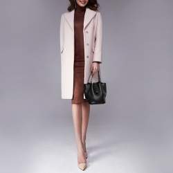 Pre Owned Hermes Black Clemence Leather Picotin Lock 18 Bag