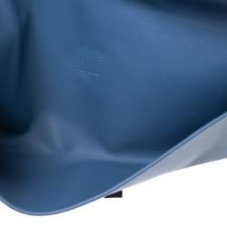 Pre Owned Hermés Bleu Agate Swift Leather Elan Jige 29 Clutch