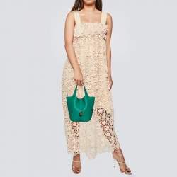 مملوكة مسبقًا حقيبة هيرمس بيكوتين لوك 18 جلد توغو أخضر نعناعي