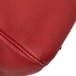 Hermes Bougainvillier Togo Leather Palladium Finish Birkin 40 Bag