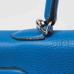 Hermes Mykonos Togo Leather Palladium Finish Kelly Retourne 35 Bag