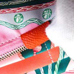 Pre Owned Hermes Azap Long Silk In Women's Epsom Leather Wallet (bi-fold) Red Col BF542300