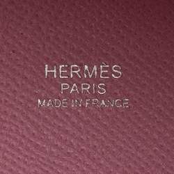 Pre Owned Hermes Mauve Sylvestre/Rogue H/Jaune de Naples Epsom Leather Picotin Lock Tressage MM Bag