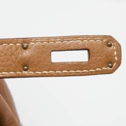 Hermes Gold Togo Leather Gold Finish Birkin 35 Bag