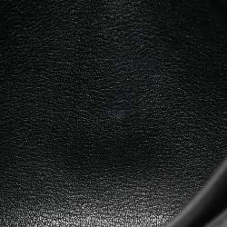 Pre Owned Hermes Black Epsom Leather Kelly Depeches 25 Pouch