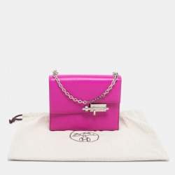 Pre Owned Hermès   Magnolia Chevre Mysore Mini Verrou Chaine Bag