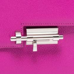 Pre Owned Hermès   Magnolia Chevre Mysore Mini Verrou Chaine Bag