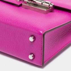 Pre Owned Hermès   Magnolia Chevre Mysore Mini Verrou Chaine Bag