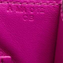 Pre Owned Hermès   Magnolia Chevre Mysore Mini Verrou Chaine Bag