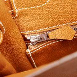 Pre Owned Hermes Gold-Finish Hardware Kelly Retourne 32