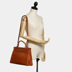 Pre Owned Hermes Gold-Finish Hardware Kelly Retourne 32