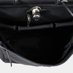 Hermes Black Toile & Vache Hunter Herbag Backpack BPHW