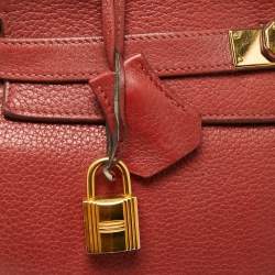 Hermes Sienne Togo Leather Gold Finish Retourne Kelly 32 Bag