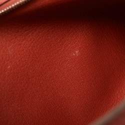 Hermes Sienne Togo Leather Gold Finish Retourne Kelly 32 Bag