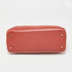 Hermes Sienne Togo Leather Gold Finish Retourne Kelly 32 Bag
