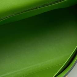 Hermes Anis Green Swift Leather Gold Hardware Kelly Retourne 28 Bag