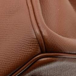 Pre Owned Hermes Gold Epsom Leather Palladium Hardware Birkin 30 Bag