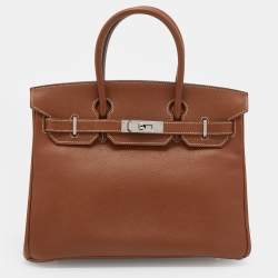 birkin 30 gold epsom