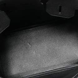 Hermes Black Togo Leather Gold Finish Birkin 30 Bag