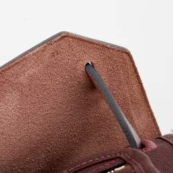 Pre Owned Hermes Rogue H Toil and Leather Herbag Zip 31 Bag