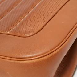 Pre Owned Hermes Gold Swift Leather Palladium Finish Berline Bag