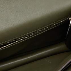 Pre Owned Hermes Etain Evercolor Palladium Plated Constance 24 Bag