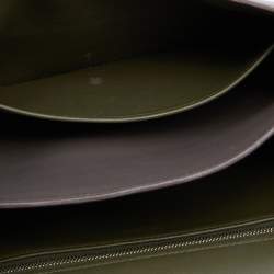 Pre Owned Hermes Etain Evercolor Palladium Plated Constance 24 Bag