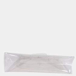 Hermes Clear Vinyl Souvenir De L'Exposition Kelly Bag
