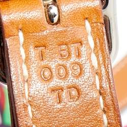 Pre Owned Hermes Multicolor Pégase Pop Silk and Leather Silky City 33 Bag