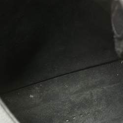 Pre Owned Hermes Black Clemence Leather Evelyne III PM Bag