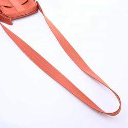 Pre Owned Hermes Acapulco Women's Canvas Shoulder Bag Orange