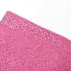 Pre Owned Hermes Taurillon Clemence Duble Sense 36 Reversible Tote Bag Purple / Brown