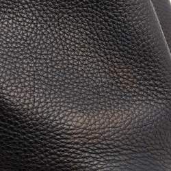 Pre Owned Hermes Black Clemence Leather Picotin Lock 18 Bag