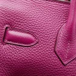 Hermes Tosca Togo Leather Gold Hardware Birkin 30 Bag
