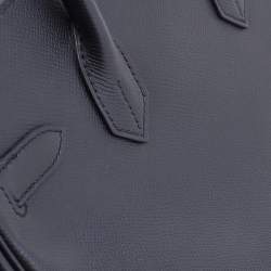 Hermes Black Epsom Leather Gold Finished Birkin 30 Bag