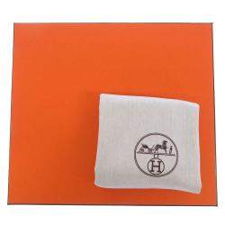 Pre Owned حقيبة يد توتس هيرمس غاردين بارتي پي تي أم جلد إبسوم أبيض