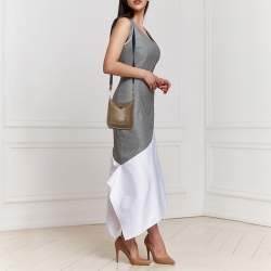 Hermes Etoupe Clemence Leather Evelyne TPM Bag
