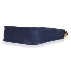 Pre Owned Hermes Bleu Saphir Maurice Flipperball Evelyne TPM GHW