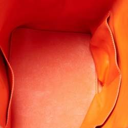 Pre Owned Hermes Feu Evercolor Leather Palladium Plated Tool Box 20 Bag