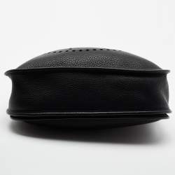Pre Owned Hermes Black Togo Leather Evelyne III GM Bag