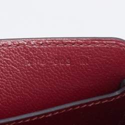 Pre Owned Hermes Rouge H Epsom Leather Octogone 23 Bag
