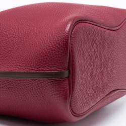 Pre Owned Hermes Rouge Grenat Togo Leather So Kelly 22 Bag