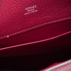 Pre Owned Hermes Rouge Grenat Togo Leather So Kelly 22 Bag