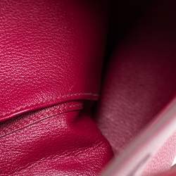 Pre Owned Hermes Rouge Grenat Togo Leather So Kelly 22 Bag