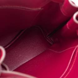 Pre Owned Hermes Rouge Grenat Togo Leather So Kelly 22 Bag