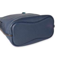 مملوكة مسبقًا Hermes Verso Bleu De Presse & Bleu Paon Togo So Kelly 22 PHW