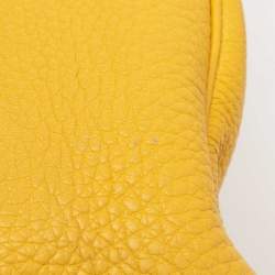 Hermes Jaune Togo Leather Gold Plated Birkin 40 Bag